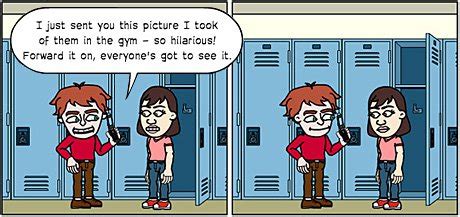 comics strip about bullying|Pow! How Comics in the Classroom Can Combat .